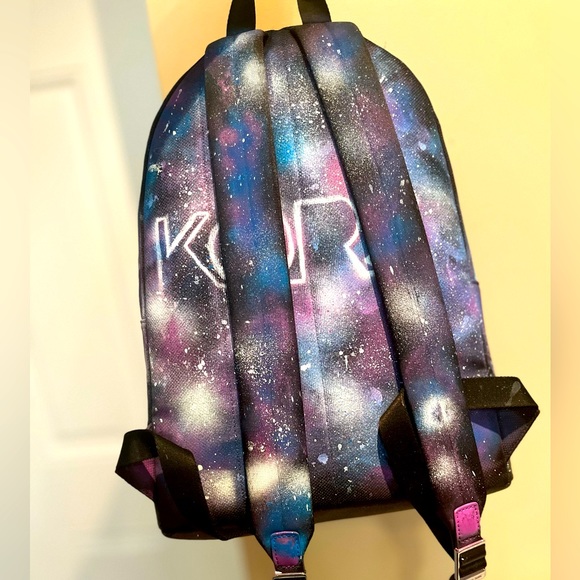 Signed Ltd Edition Galaxy Collection Mens backpack Michael Kors Kent Sport NWOT - Picture 8 of 10